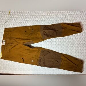 Fjallraven Men’s Trousers 36” Waist Long Inseam Acorn/Brown